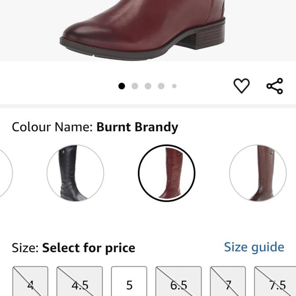 Sam Edelman leather boots, size 7,5US/24,5cm - Picture 3 of 7